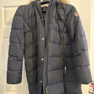 Polo Ralph Lauren Navy Puffer Coat size xl